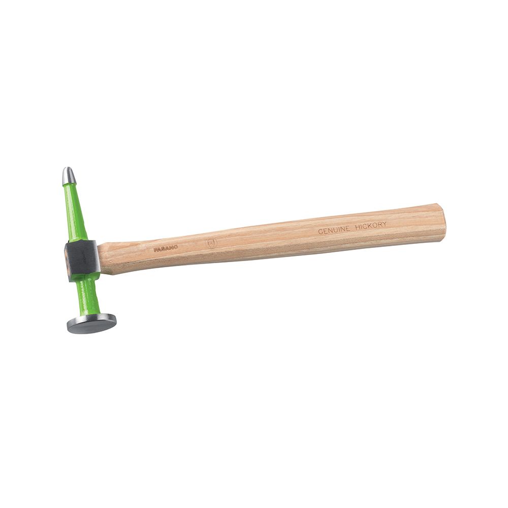 Hammer with round flat face and point pein