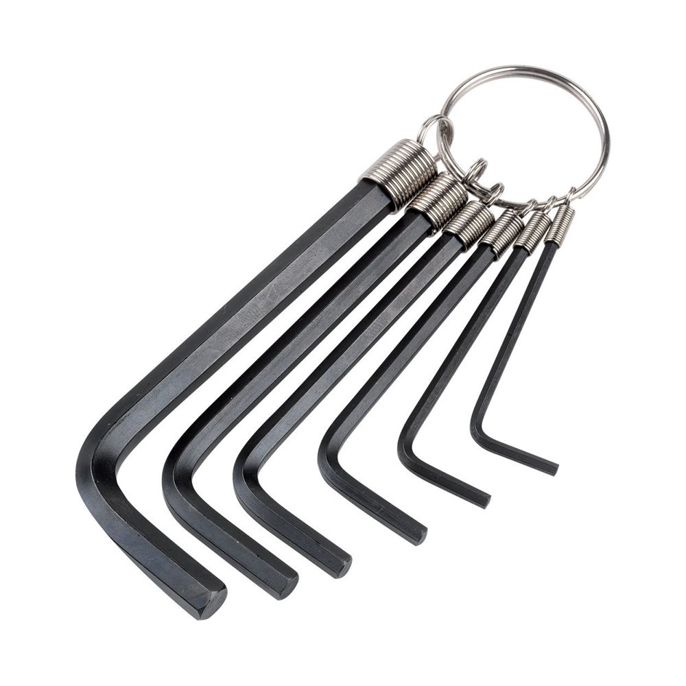 Offset hexagon key wrenches' set - short series