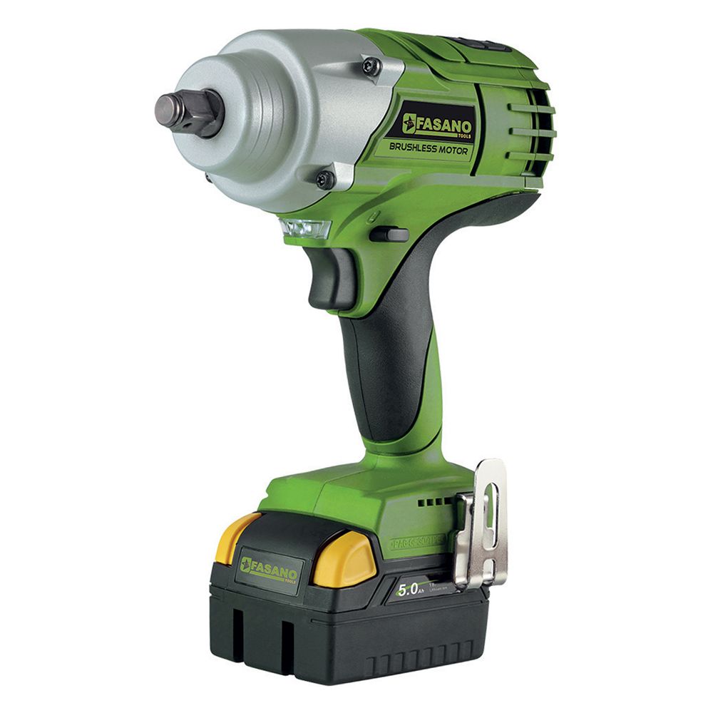 Bruchless impact wrench 18V with 1 battery pack