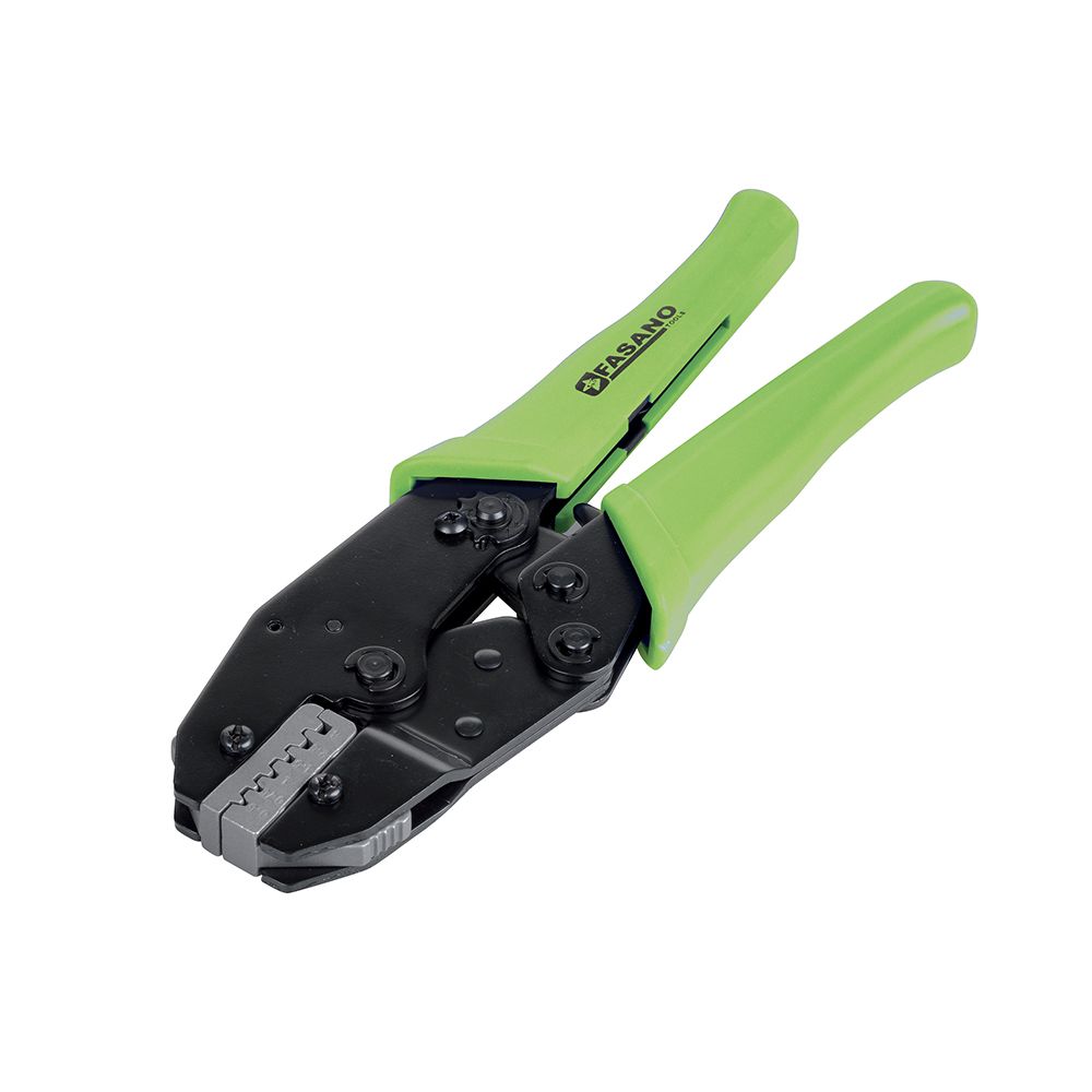 Crimping pliers for cylindrical terminals