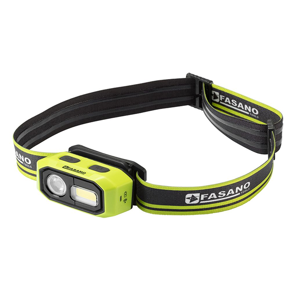 Head Lamp with On/Off contactless sensor - Double led 