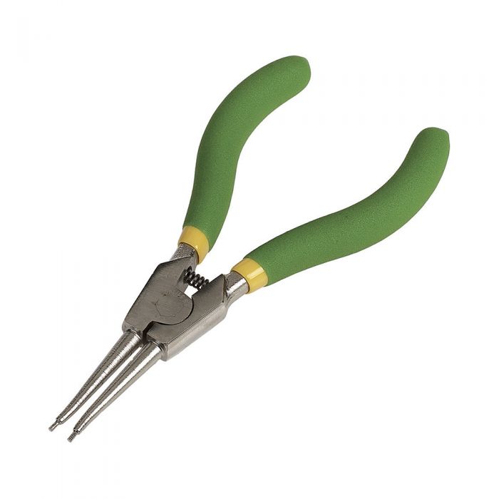 Straight circlip pliers for outside circlips 