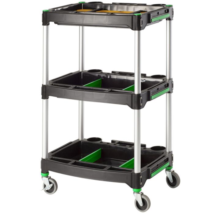 Multi-service trolley for pieces and objects 