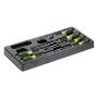 Plastic tray of 6pcs screwdrivers - Slotted & Phillips