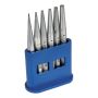 Set of 6pcs punches with plastic holder