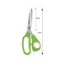 Multi-purpose scissor with wire stainless steel blades