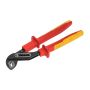 Insulated adjustable pliers