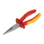 Insulated long nose pliers