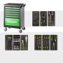Tool trolley FG 101 with 6 drawers and assortment of 136 tools