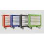 Tool trolley FG 104 with 7 drawers and assortment of 242 tools