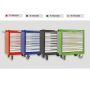Tool Trolley FG 104 with 7 Drawers with assortment of 284 Bodywork Tools