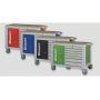 Tool trolley FG 160 with 14 drawers and assortment of 290 tools