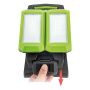 Work light with double luminaire body