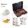 Set insulated tools with Helmet and Glovees Size.9