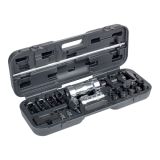 Kit of tools and adaptors for Diesel electro-injectors removing 