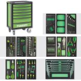 Tool trolley FG 100 with 7 drawers and assortment of 214 tools
